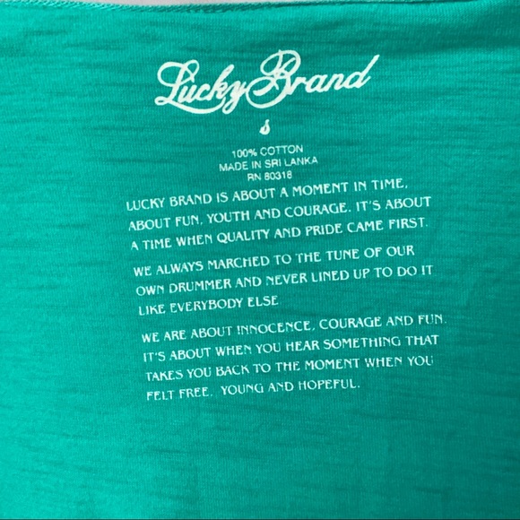 LUCKY BRAND NWT EMBROIDERED HOODIE BLOUSE TOP pending - Picture 6 of 6